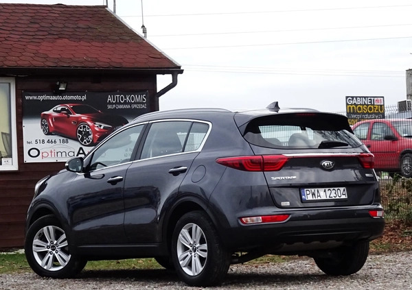 Kia Sportage cena 73900 przebieg: 128000, rok produkcji 2017 z Wągrowiec małe 137